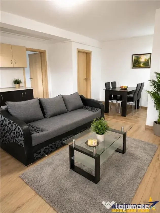 Apartament 2 camere, decomandat, etaj1, mobilat, utilat, par