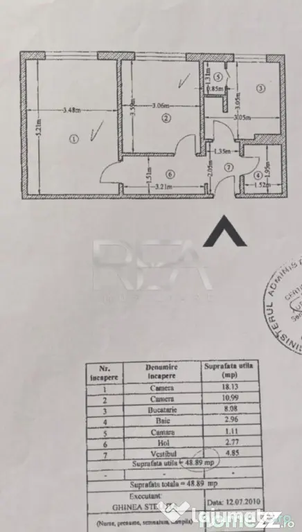 2 camere, et 3/4, 50mp-Drumul Taberei