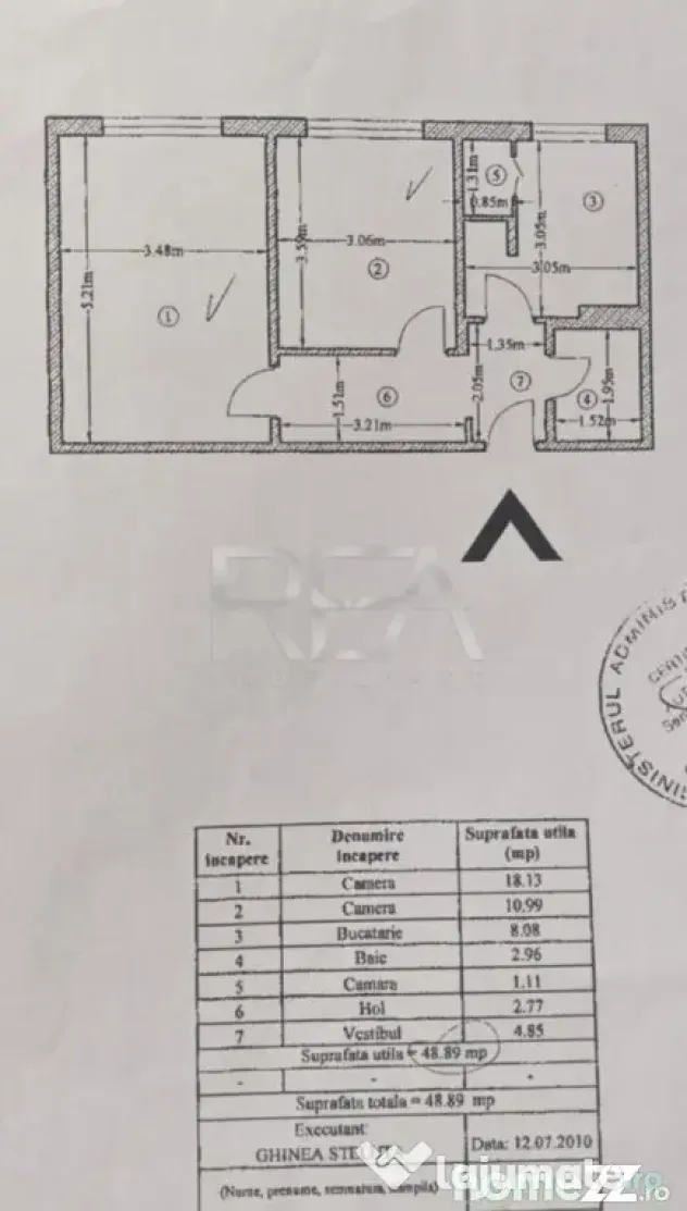 2 camere, et 3/4, 50mp-Drumul Taberei