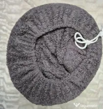 Răsfăț Suprem: Set Lenjerie Pat King Cocolino – Textură „Cloud-Soft” Gri Inchis