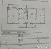 Etaj 1 - Apartament 3 camere Garii, suprafata 70mp. 