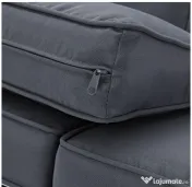 Set mobilier gradina  Mobexpert, pentru 4 persoane, gri antracit 