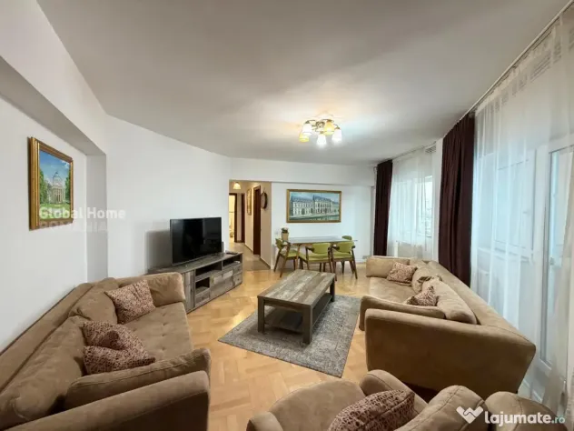 Piața Romană | Apartament 3 Camere | 3 Balcoane | 3 Băi |