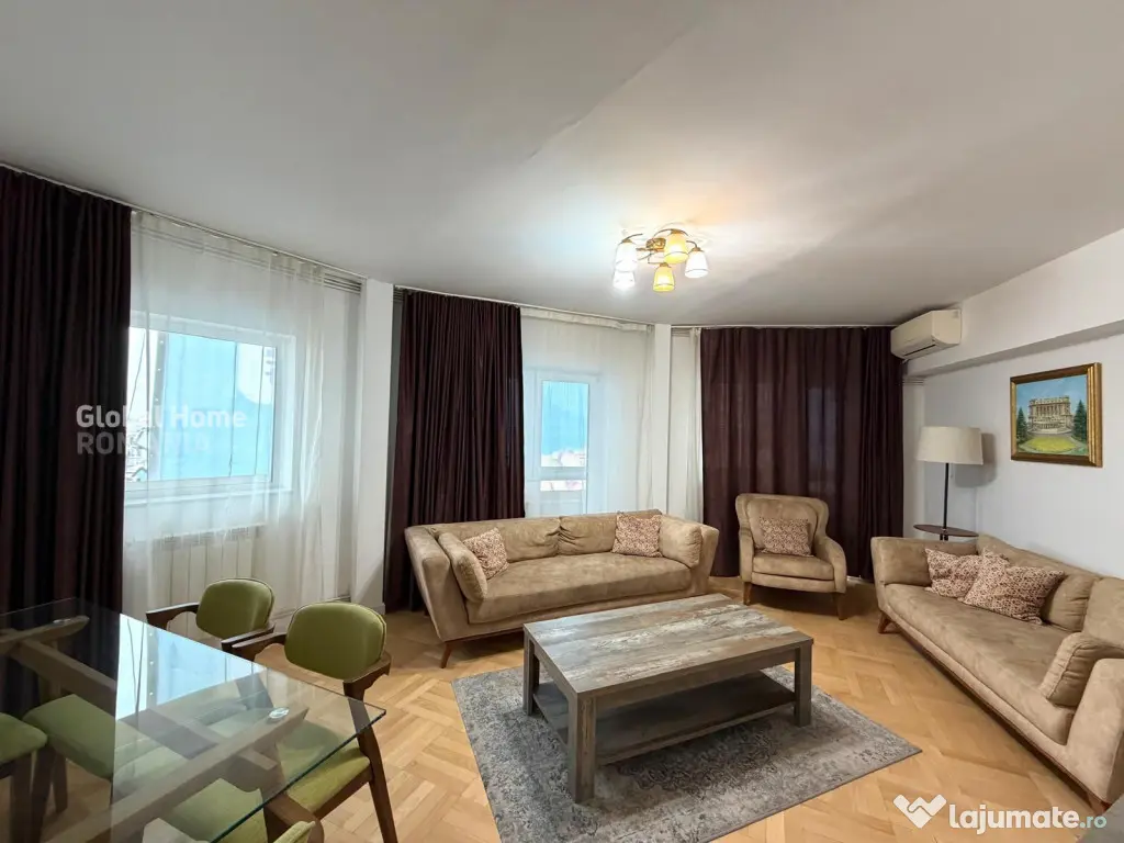 Piața Romană | Apartament 3 Camere | 3 Balcoane | 3 Băi |