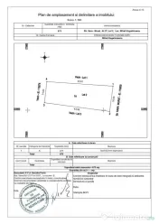 Teren intravilan 673mp | Toate utilitățile | Mihail Kog... 