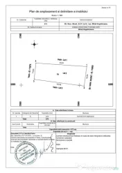Teren intravilan 673mp | Toate utilitățile | Mihail Kog... 
