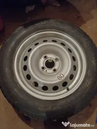 Roata rezerva pe 15 Logan 