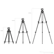 SmallRig 4684 AD-50 Kit Trepied Video Aluminiu 158cm 