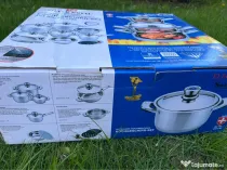 Set oale inox Silver Royal, pentru inducție, premium