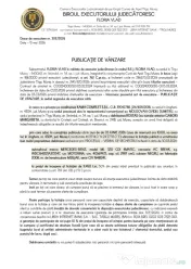 Vânzare licitație publică MERCEDES-BENZ, model ML 320 CDI 4MATIC 2008 