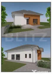 Casă 4 camere predare la gri, 110 mp, zona Albac - Micesti 