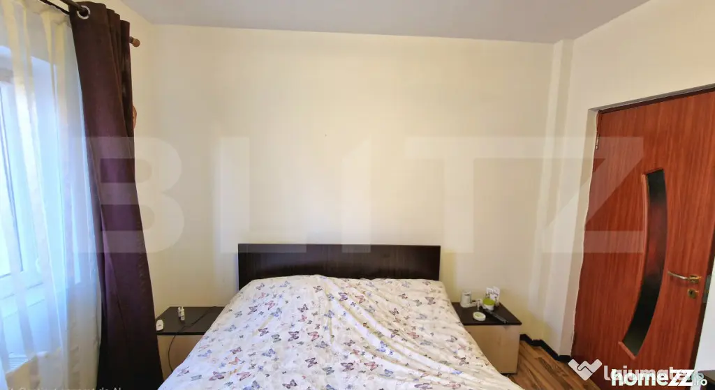 Apartament cu 2 dormitoare, balcon inchis, parter inalt, par - Floresti (Cluj)
