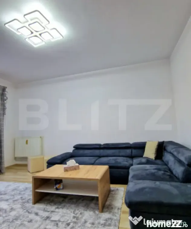 Apartament cu 2 dormitoare, balcon inchis, parter inalt, par - Floresti (Cluj)
