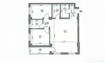 Apartament 3 camere, parter, bloc nou- zona Obcini