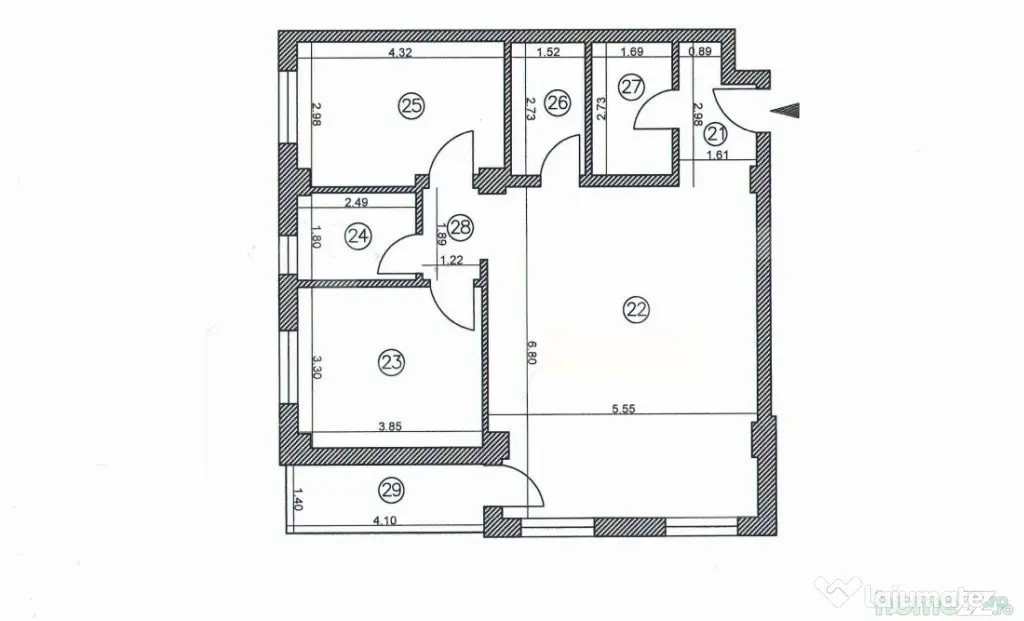 Apartament 3 camere, parter, bloc nou- zona Obcini - Suceava (Suceava)
