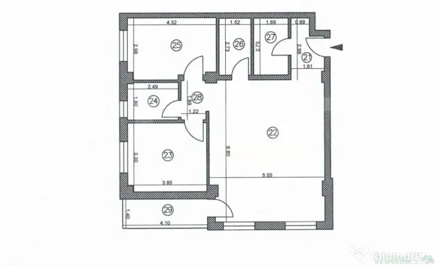 Apartament 3 camere, parter, bloc nou- zona Obcini - Suceava (Suceava)
