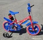 Bicicleta cu pedale, Spiderman, 12 ", varsta recomandata 3 ani+