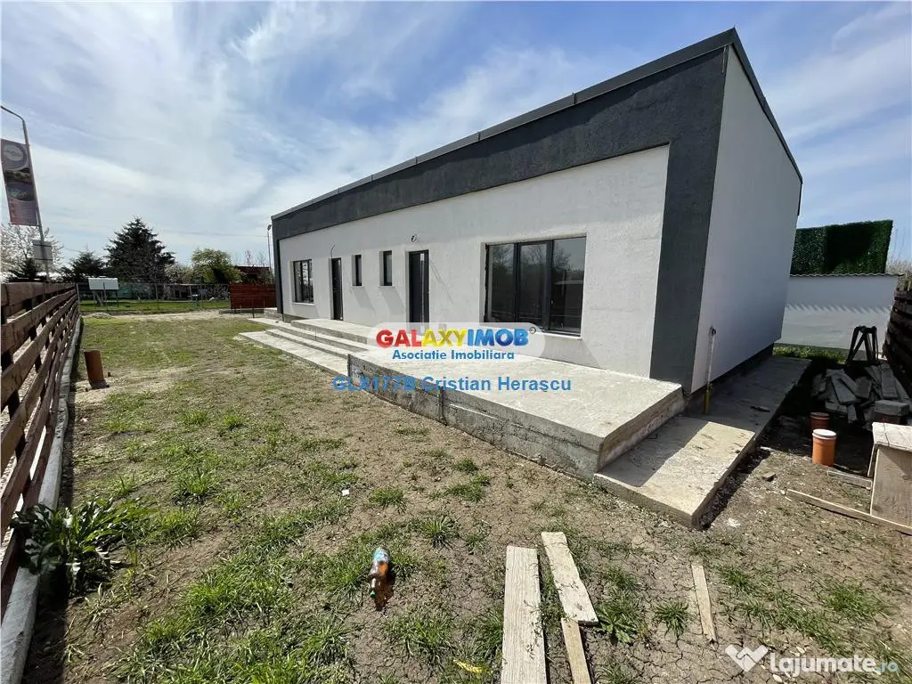 Crevedia Str Uzinei Casa 3 camere 2 bai SU 52 MP Teren 145 M