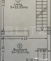 APARTAMENT TIP LOFT CU 2 CAMERE, 61MP, ZONA POMILOR - REGHIN 