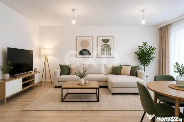 Apartament de 2 camere | 58 utili | Urban Plaza | nemobilat