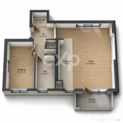 Apartament de 2 camere | 58 utili | Urban Plaza | nemobilat 