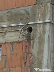 Gaură hotă, centrală, aer condiționat, aerisire 