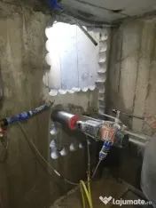 Gaură hotă, centrală, aer condiționat, aerisire 