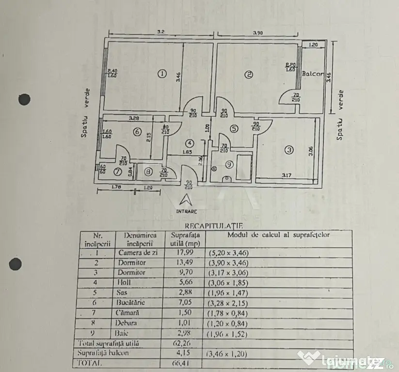 3 camere, centrala, anvelopat-Drumul Taberei