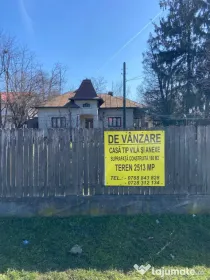 Casa din caramida si teren 2500MP in Movilita Ialomita stradal DN2
