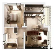 Apartamet 2 camere | 85 MP | Bartolomeu Nord 