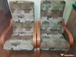 Fotolii cu cadru curbat din lemn