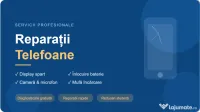 Reparații Telefoane | Service Laptop & PC | Windows, Office | Display, Baterie 