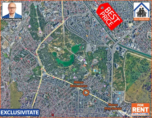Probabil cel mai mare apartament cu 2 camere! - Metrou Brancoveanu
