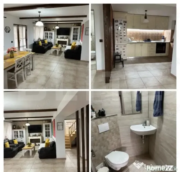 Casă modernă 4 camere, 178 mp, utilata, mobilata, zona Dor - Vatra Dornei (Suceava)