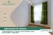 Apartament cu centrala proprie la curte comuna, zona Central 