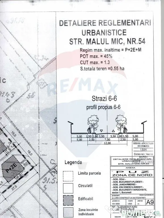 Teren intravilan-528mp Strada Malul Mic,sector 1 - Bucuresti (Bucuresti-Ilfov)