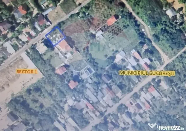 Teren intravilan-528mp Strada Malul Mic,sector 1 - Bucuresti (Bucuresti-Ilfov)