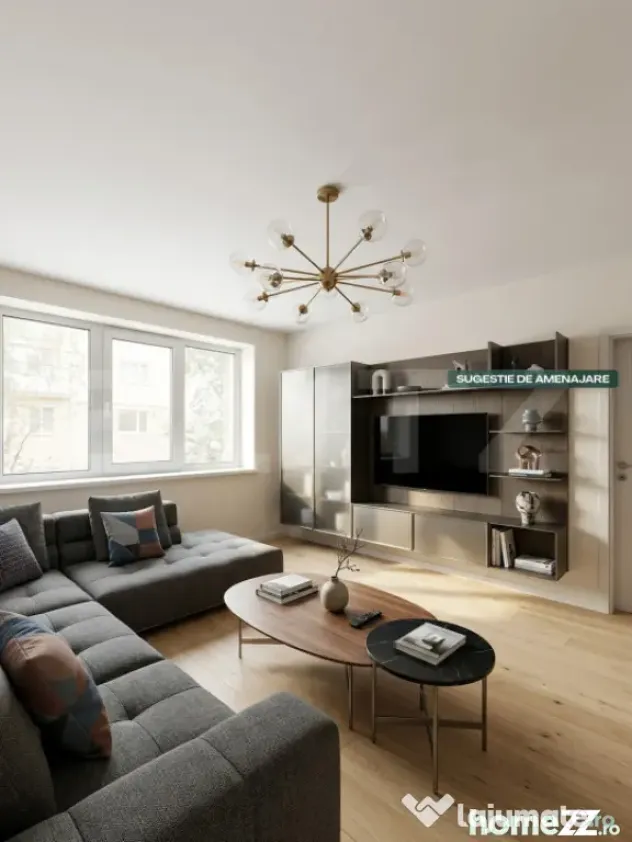 Apartament renovabil, 2 camere, 46 mp, Micro II - Turda (Cluj)
