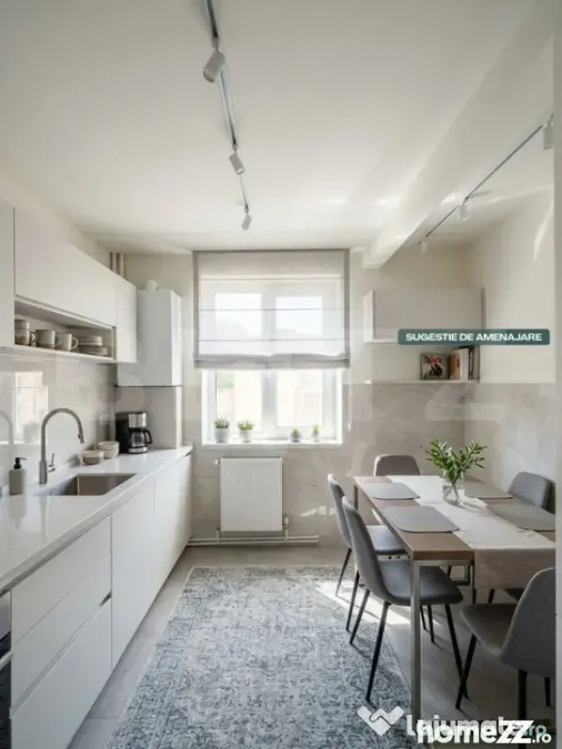 Apartament renovabil, 2 camere, 46 mp, Micro II - Turda (Cluj)