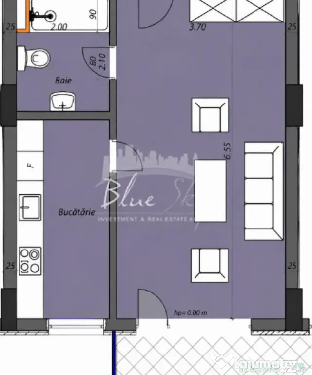 Studio situat in zona Tomis Plus- Madrid 48 - Constanta (Constanta)
