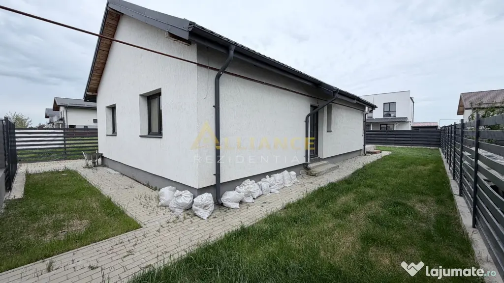 Casa Individuala - 3 camere - 2 bai - 375 mp teren
