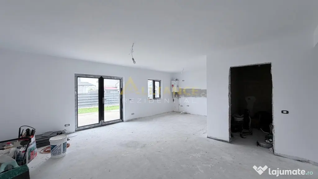 Casa Individuala - 3 camere - 2 bai - 375 mp teren