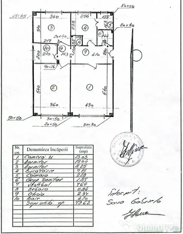 Splaiul Unirii – stradal, 3 camere decomandat, 80 mp - ...