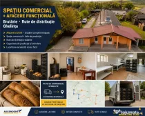 Spatiu comercial afacere functionala: brutarie,rute de distr