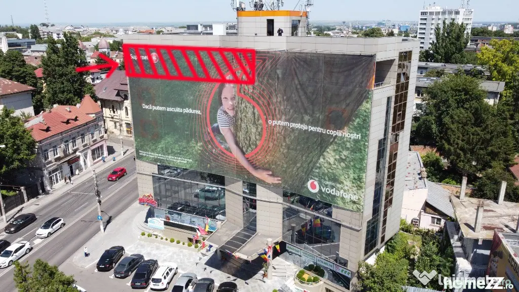 Spațiu Premium Etaj 5 VoxCenter Galați Vedere Panoramică