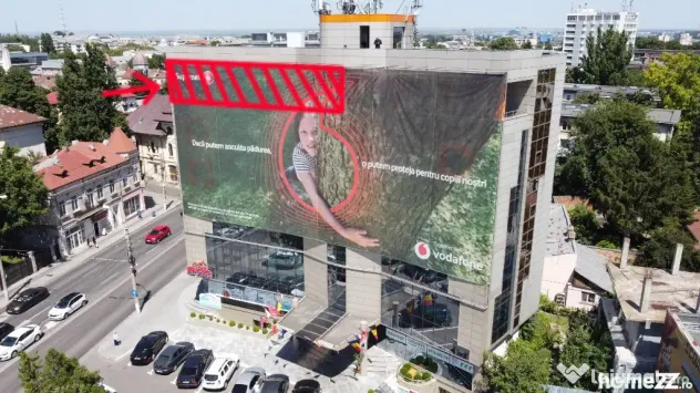 Spațiu Premium Etaj 5 VoxCenter Galați Vedere Panoramică