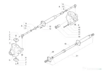 SET PIVOTI PUNTE FATA CARRARO 128903 128904 CU 4 GAURI
