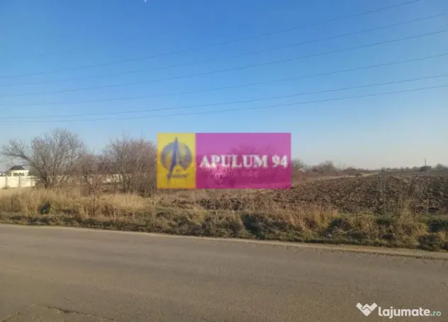 Săbăreni, teren intravilan 8800 mp, pe DJ 602, pretabil...