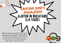 Restaurant Cantina Dima's ANGAJEAZĂ! 