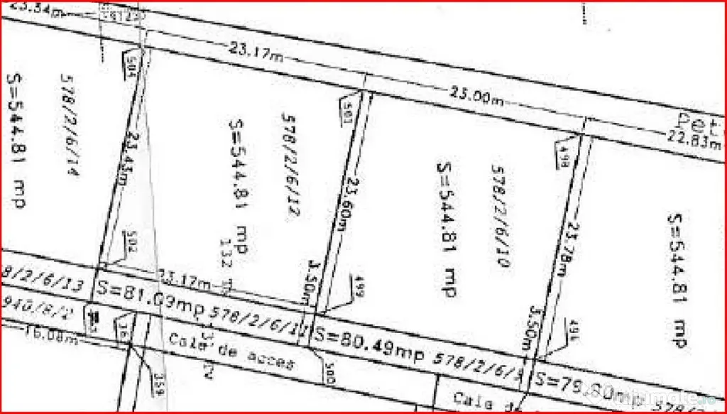 PANTELIMON-ȘOS.CERNICA, LOT 545 MP!